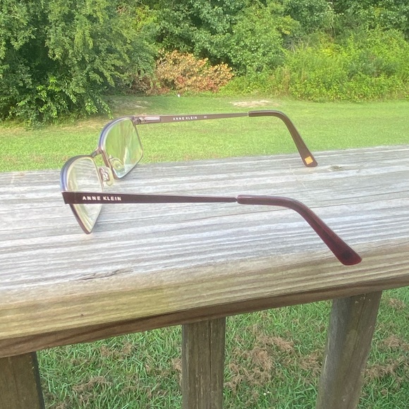 Anne Klein glasses frames AK5015 burgundy marble - Picture 13 of 13